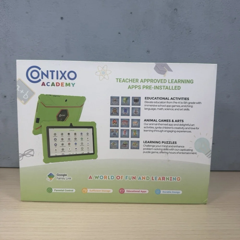 Contixo V8-2‎ 32GB Android Dual Camera Wi-Fi Bluetooth 7 inch Tablet - Green